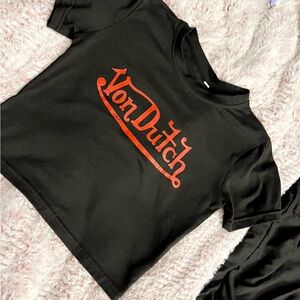 Von Dutch crop top